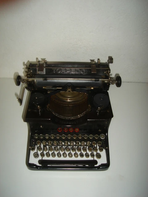 MACCHINA DA SCRIVERE - Antica Da Tavolo Torpedo Mod 6 Anno 1928 EUR 180 - Foto 7