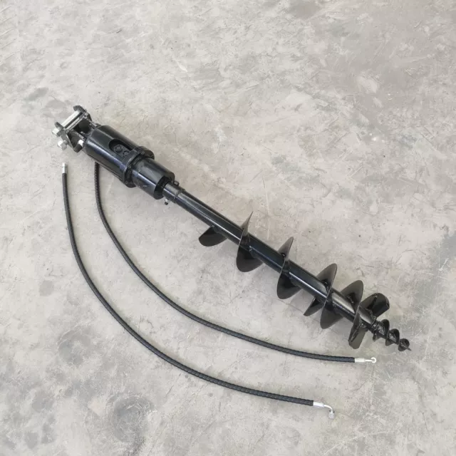 Mini Excavator Auger Drill for Drilling Potholes, Lamp pole Holes