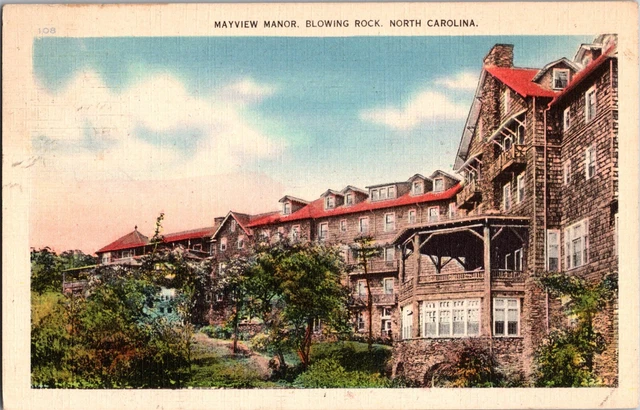 Postcard - Mayview Manor, Blowing Rock, North Carolina (C2)