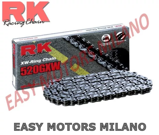 Rk Catena Trasmissione 520Gxw Argento 120 Maglie Per Suzuki Gsx-R Gsx R 600 750