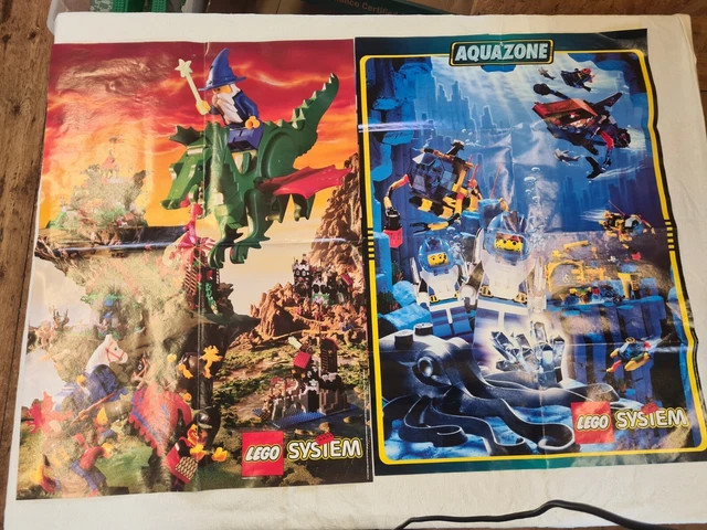 Lego System Character LEGO SYSTEM POSTERS and instructions £14.00 - PicClick UK
