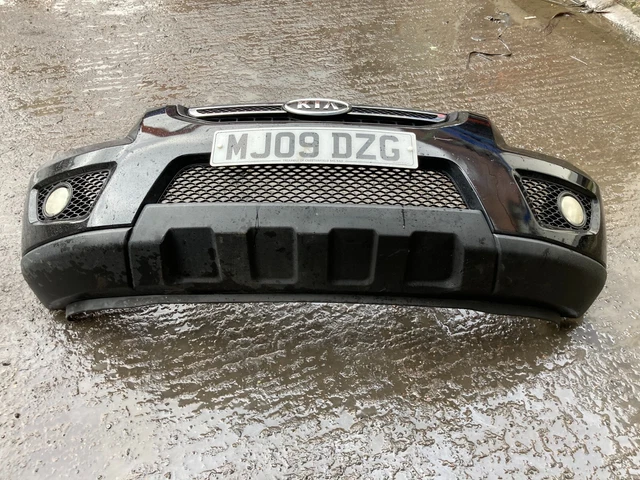 2009 KIA SPORTAGE Front Bumper Grille Fog Lamps Complete In