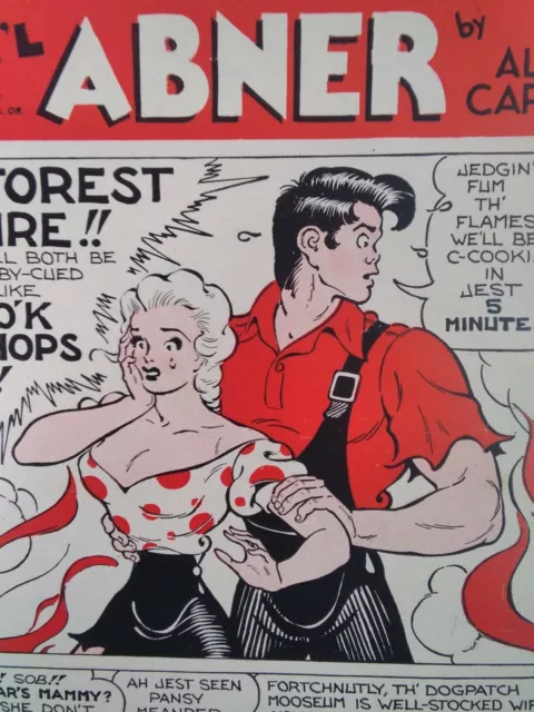 Lil Abner Print Ad Original Vintage 1930s Al Capp Cream of Wheat Unguentine
