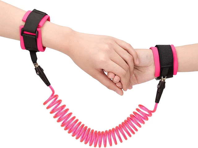Cinturón de pulsera antiperdidos de 2,5M riendas correa de seguridad elástico