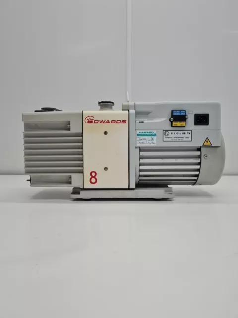 Edwards Rotary Vane Vacuum Pump Model: RV8 Lab