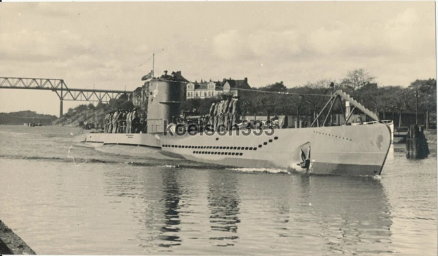 FOTO KRIEGSMARINE U Boot U 47 Kapitänleutnant Prien Kaiser Wilhelm
