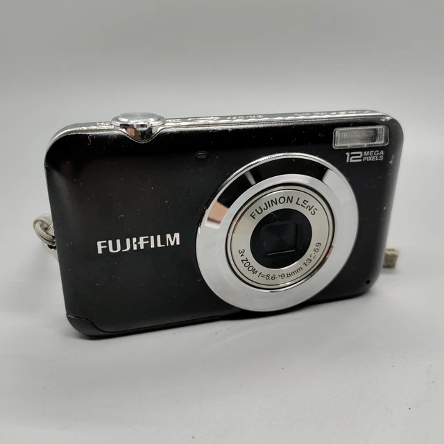 Fujifilm FinePix JV110 12.0MP Compact Digital Camera Black Tested
