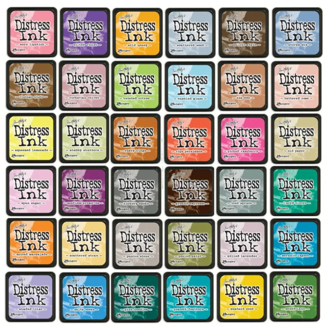 RANGER Tim Holtz Distress Ink Pads Mini 61 Colors You select