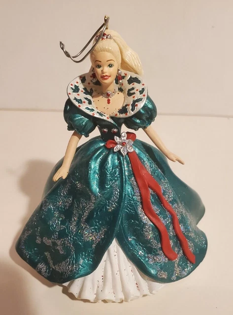 sachin and babi light blue dress Barbie Happy Holidays Gala - Special Edition 1995, Christmas Hostess Doll main image 0
