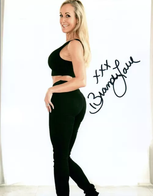 BRANDI LOVE SUPER Sexy Hot Signed 8x10 Photo Porn Star Adult Model COA