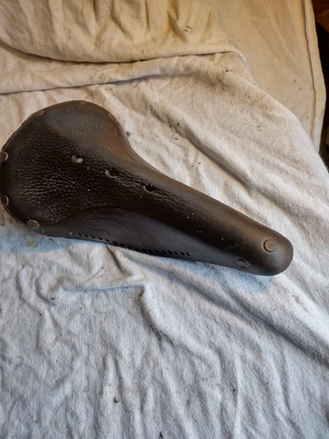 Vintage Brooks B5N brauner Ledersattel