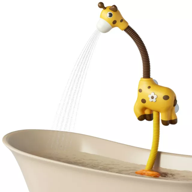 Bath  with  Cute Giraffe   Shower Summer F4C5