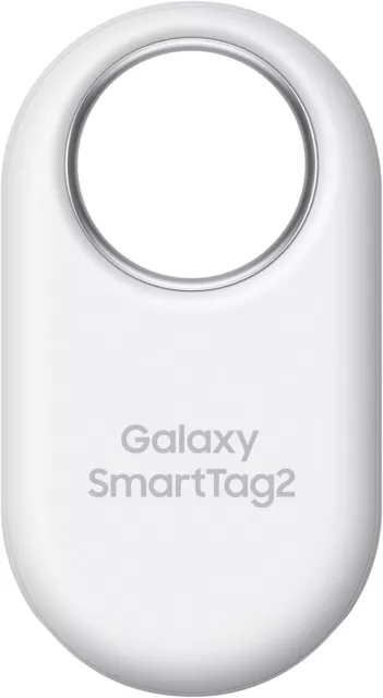 Samsung Galaxy SmartTag2 Bluetooth Tracker for Tracking Device, 1 Pack - White