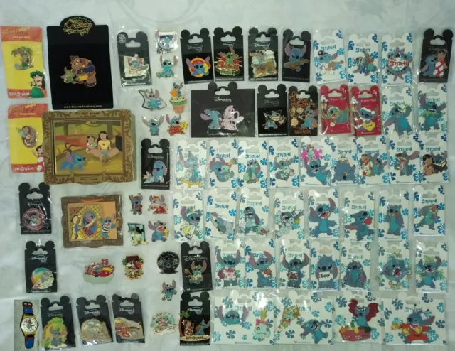 BN Choose Your Pin (s) DLP Disney Land Paris (mostly) Lilo Stitch Scrump some LE