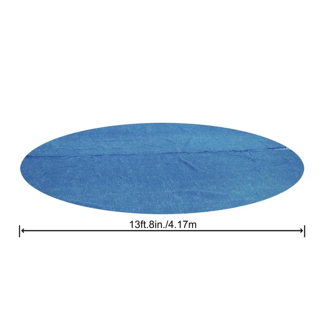 Solar Pool Round Cover for above Ground Pools Minimize Debris Leaves  Trash 14Ft