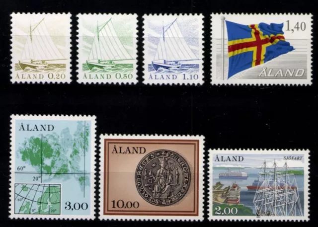Aland, MiNr. 1-7, Jahrgang 1984, postfrisch - 610801