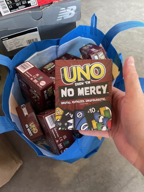 2023 New AUTHENTIC UNOPENED UNO Show Em No Mercy Card Game limited Edition  rare Hard to Find 