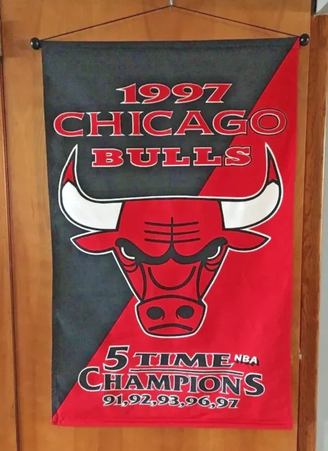 Bulls Championship Banners/Retired Numbers, Two Three-Peats…