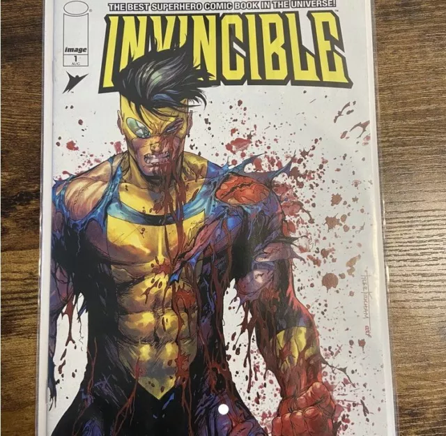 INVINCIBLE #1 NM- 9.2 WHATNOT NYCC VARIANT TYLER KIRKLAND COVER ART