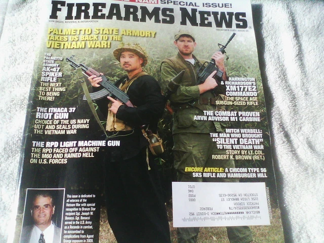 BACK IN THE 'NAM SPECIAL ISSUES Firearms News MagazineDEC 23 ARVN M1-AK47 SPIKER