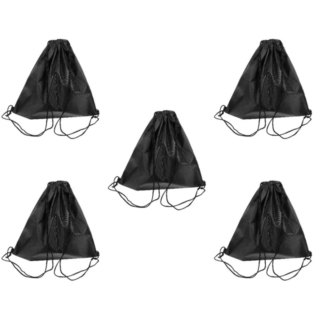 5pcs Portable Helmet Bag Drawstring Helmet Pouch Outdoor Motorcycle Helmet