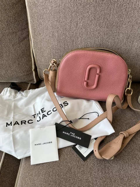 AUTH NWT  Marc Jacobs The Shutter Logo ColorBlock Crossbody Shoulder Bag