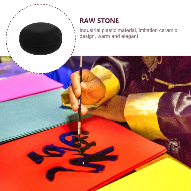 1pc Malerei Inkstone Chinesische Kalligraphie Tinte Stein 5