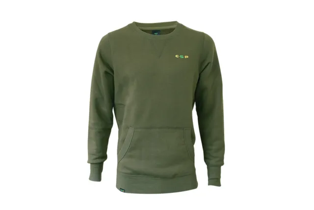 ESP Minimal Sweatshirts - Olive Green or Black - Fishing Sweatshirt - All Sizes 3