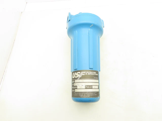 Pall USF T911256-000 Corrosion Resistant Filter Housing 125°F 3/4"NPT