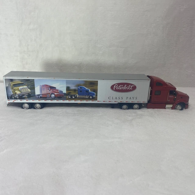 Diecast Masters 1/50 Peterbilt 579 & Remorque Cat Mural - Rouge - 85665