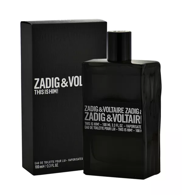 Zadig & Voltaire This is Him 100ml Eau de Toilette Neu & OVP