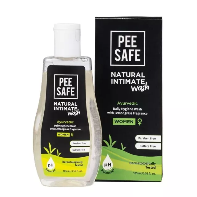 Pee Safe Nettoyant intime naturel pour femmes 100 ml/Lavage d’hygiène...