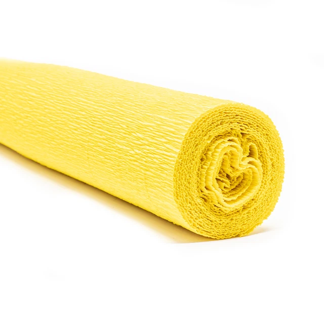 Crepé para Floristas - 50 X 250CM - Amarillo
