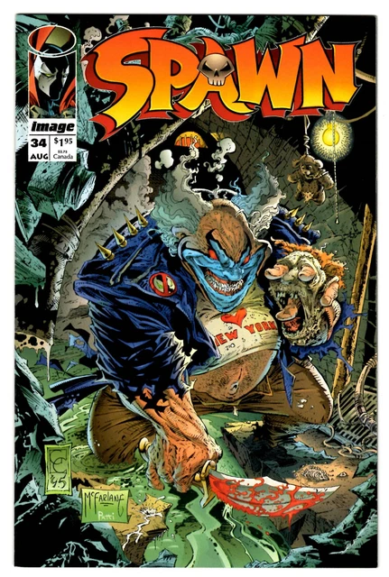 Spawn #35 - Sept. 1995 - High Grade - First Printing - Modern Age Image Comics