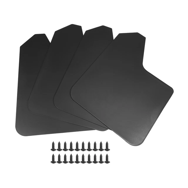 4 Bavettes De Protection Pour Fiat Ducato III - Garde-boue Anti-éclaboussures étanches - Installation Sans Perçage - 3