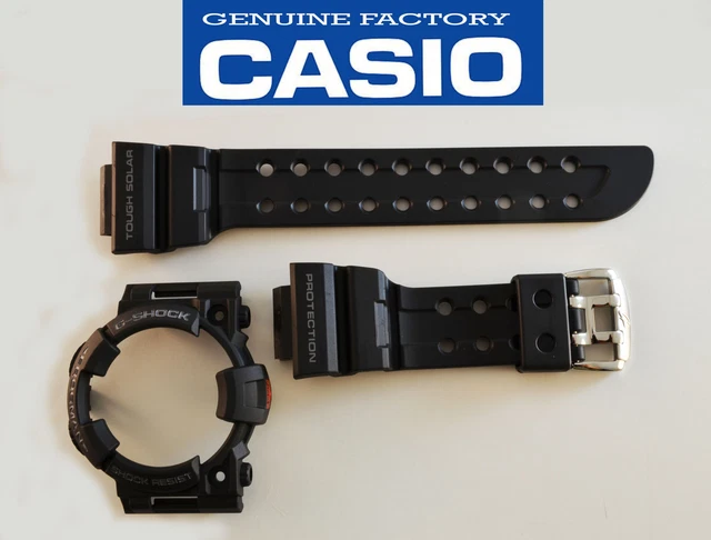 Genuine CASIO G-shock ORIGINAL FROGMAN GWF-1000 GF-1000 WATCH BAND BEZEL BLACK