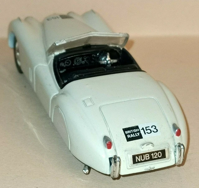 CORGI 1/43 JAGUAR XK 120 cabriolet british rally 2