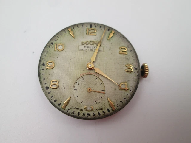 MÁQUINA Y ESFERA reloj de pulsera Dogma Cuerda manual