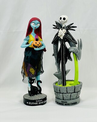 jack skellington in fountain