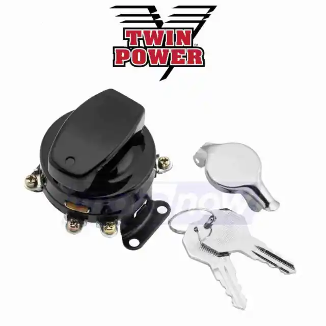 Twin Power Fat Bob Style Ignition Switches for 2001-2006 Harley Davidson tw