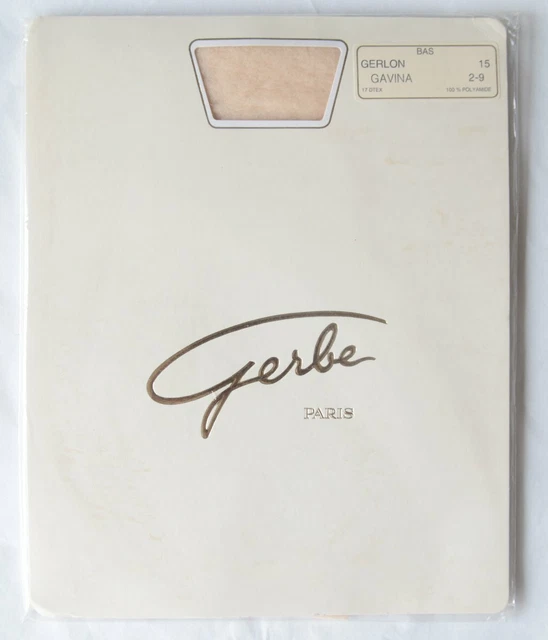 Calze Gerbe Paris Gerlon Gavina 2 - 9 100% poliammide / Made in France