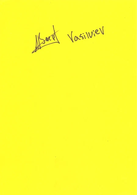 Evgeniy Vasiliev  Rußland Turnen  Karte original signiert WL 341367