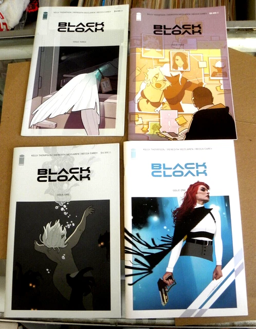 Image 2023  4 towards 6 issues BLACK CLOAK 1 1 Variant 2 3 qq reg $18 NM