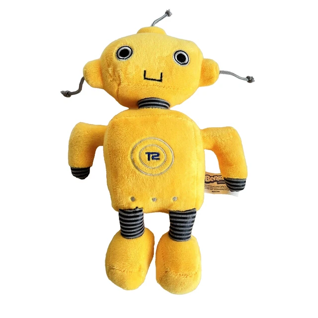 YELLOW TIME ZONE TZ Robot Promotional Merch Logo Exclusive Mascot