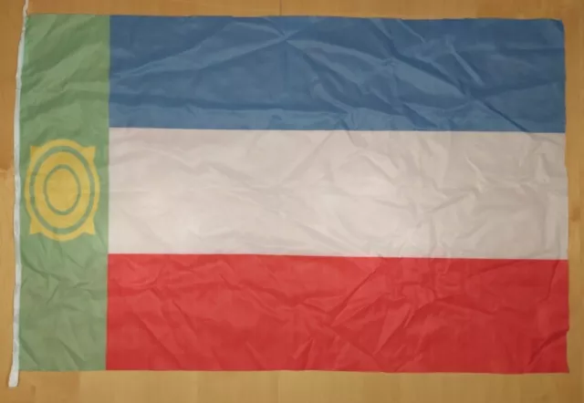 Flagge  Rep. Hakasya Chakassien Russ.Föder. 100x66cm mit Schlaufen an den Enden