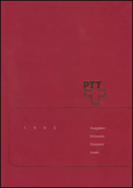 PTT-Jahrbuch Schweiz 1995, postfrisch