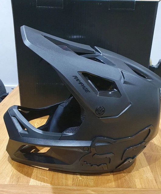 NEW Fox Racing Youth Rampage MTB Helmet Mountain Full face YOUTH L 51-52CM Black