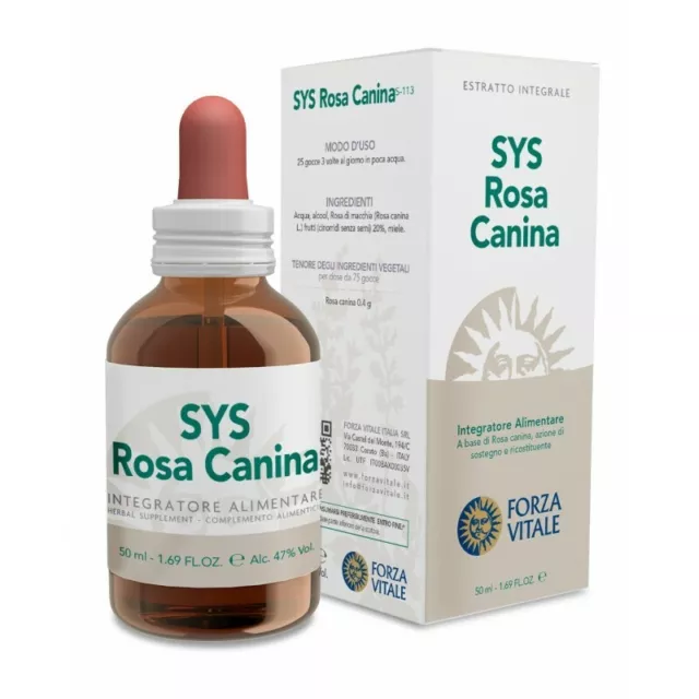 FORZA VITALE Sys Rosa Canina - tonic supplement 50 ml drops