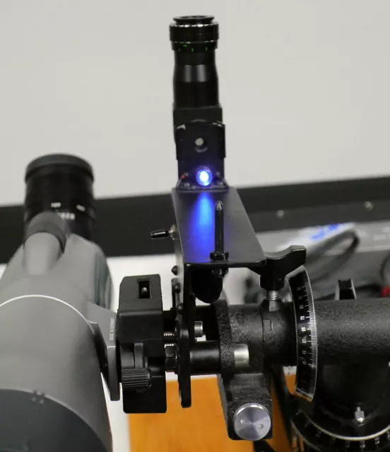 Montaje telescópico móvil control del motor batería fuente de alimentación telescopio visor