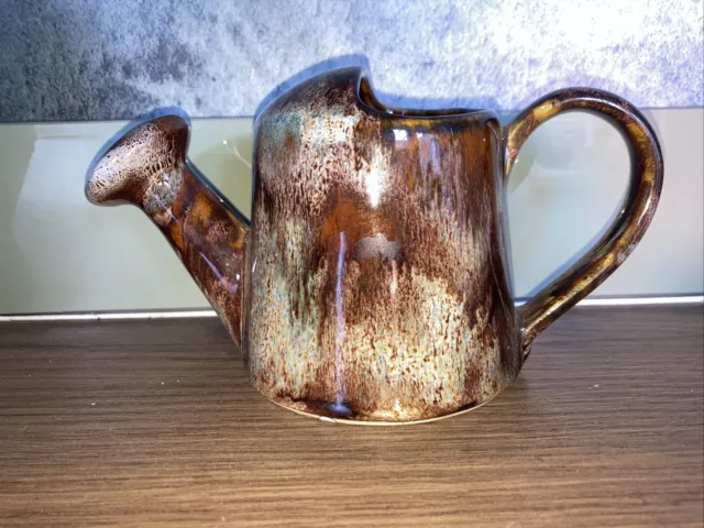 Beautiful Mary Priddoe ,River Dart Dittisham Devon Studio,  Pottery Watering Can